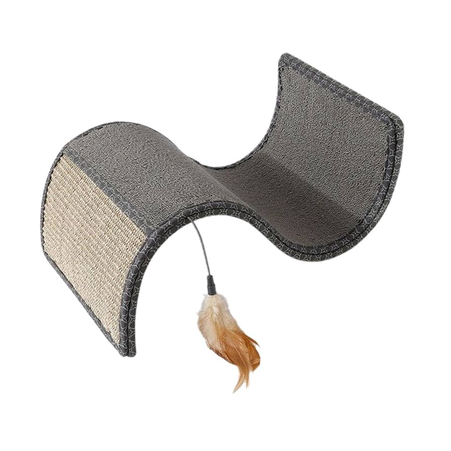 【ねこ様用】Nikk映像 9本セット Amazon | Fonowx S字型猫用爪とぎ 室内猫用 多目的睡眠用爪とぎ